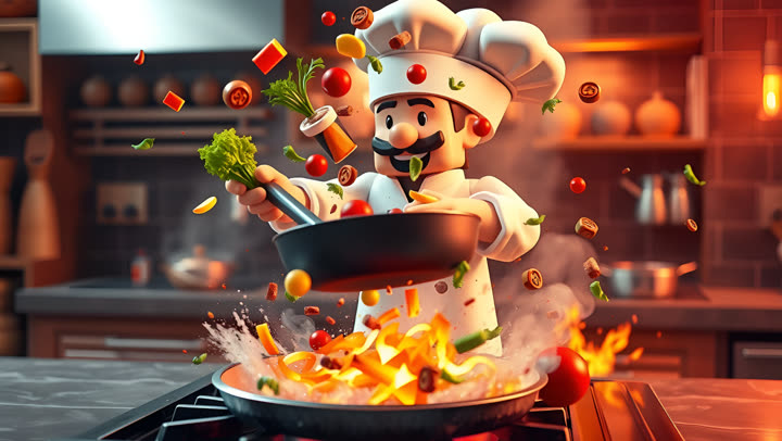 Cooking Frenzy Simulator